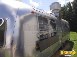 19972 Airstream 34' Kitchen Concession Trailer Kitchen Food Trailer Spare Tire Michigan Diesel Engine for Sale