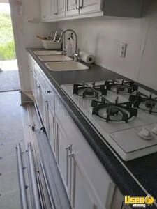 1998 1530 Gooseneck Trailer Kitchen Food Trailer Exterior Customer Counter Wisconsin for Sale