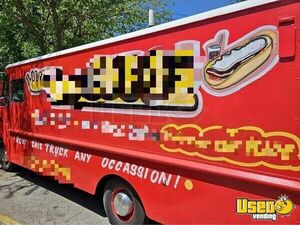 1998 All-purpose Food Truck Exterior Customer Counter Indiana Diesel Engine for Sale