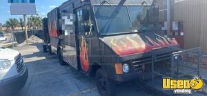 1998 Barbecue Food Truck Barbecue Food Truck Concession Window Florida Gas Engine for Sale