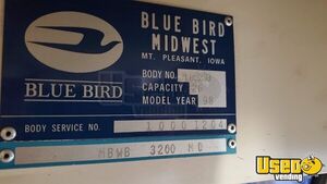 1998 Blue Bird Ice Cream Truck 27 Pennsylvania Diesel Engine for Sale