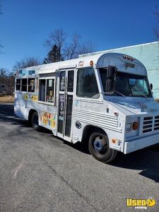 1998 Blue Bird Ice Cream Truck Deep Freezer Pennsylvania Diesel Engine for Sale