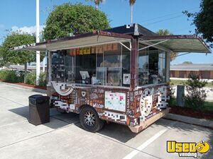 1998 Cf10 Coffee Concession Trailer Beverage - Coffee Trailer Concession Window Florida for Sale