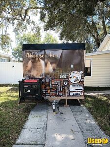 1998 Cf10 Coffee Concession Trailer Beverage - Coffee Trailer Prep Station Cooler Florida for Sale
