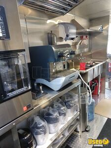 1998 Chev Coffee & Beverage Truck Stainless Steel Wall Covers California Gas Engine for Sale