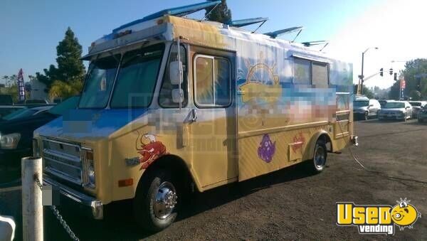 Chevy P30 Food Truck For Sale In California