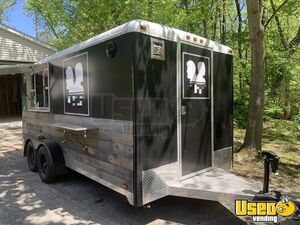 1998 Coffee Concession Trailer Beverage - Coffee Trailer Air Conditioning Illinois for Sale
