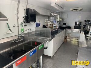1998 Coffee Concession Trailer Beverage - Coffee Trailer Exterior Customer Counter Illinois for Sale