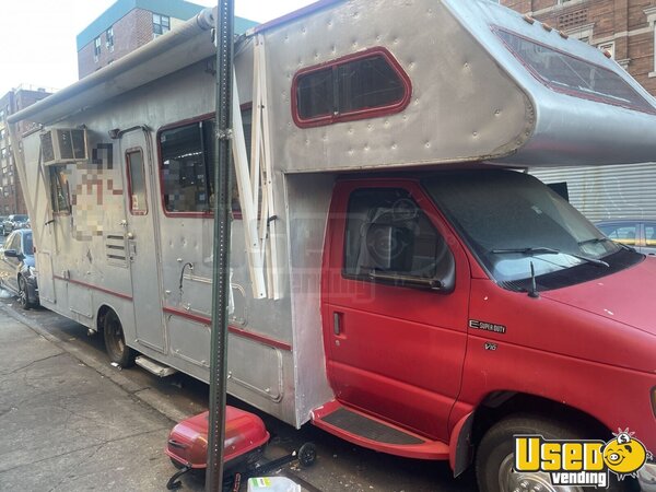 1998 E-super Duty Food And Beverage Truck All-purpose Food Truck New York Gas Engine for Sale