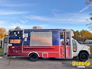 1998 E350 All-purpose Food Truck Concession Window Louisiana Gas Engine for Sale