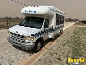 1998 E350 Snowball Truck Cabinets Texas Gas Engine for Sale