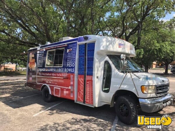 1998 Econoline 35c Kitchen Food Truck All-purpose Food Truck Texas Gas Engine for Sale
