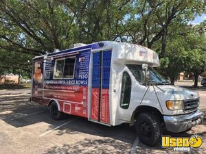 1998 Econoline 35c Kitchen Food Truck All-purpose Food Truck Texas Gas Engine for Sale