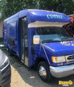 1998 Econoline Coffee & Beverage Truck Ohio Gas Engine for Sale