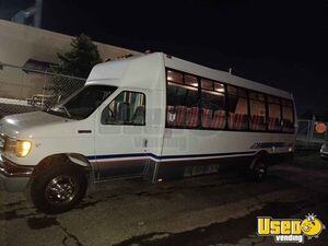 1998 Econoline Shuttle Bus Shuttle Bus 5 Ohio Gas Engine for Sale