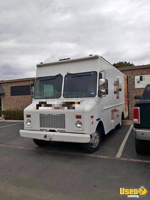 1998 Empty Step Van Truck Stepvan Texas Diesel Engine for Sale