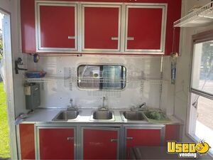 1998 Food Concession Trailer Concession Trailer Prep Station Cooler Indiana for Sale