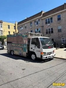 1998 Food Truck All-purpose Food Truck Refrigerator New York Diesel Engine for Sale