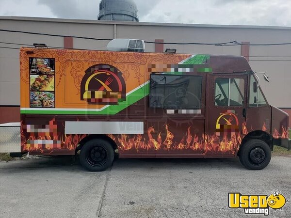 1998 M45 Step Van Kitchen Food Truck All-purpose Food Truck Florida Diesel Engine for Sale