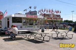 1998 Mobile Food Business With Trailer And Truck Kitchen Food Trailer Flatgrill Iowa for Sale