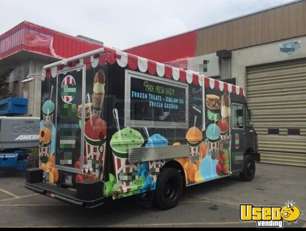 1998 Mt15 Step Van Ice Cream Truck Ice Cream Truck California Diesel Engine for Sale