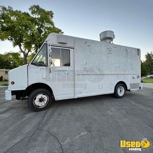 1998 Mt45 Step Van Food Truck All-purpose Food Truck Stainless Steel Wall Covers Utah Diesel Engine for Sale