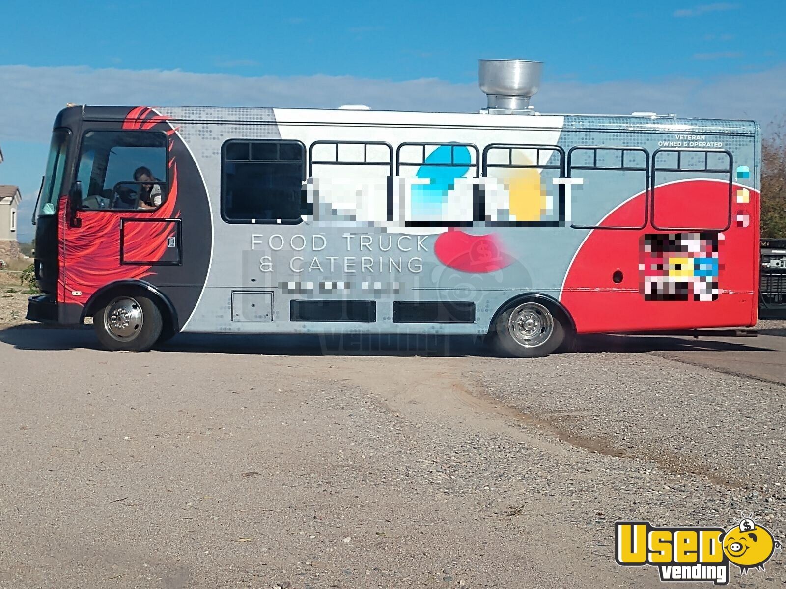 30' Chevrolet Bustaurant Stunning Mobile Kitchen Bus Food Truck for