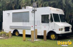 1998 P30 Step Van Kitchen Food Truck All-purpose Food Truck Diamond Plated Aluminum Flooring Florida Gas Engine for Sale