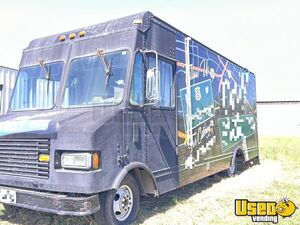 1998 P30 Step Van Kitchen Food Truck All-purpose Food Truck Stainless Steel Wall Covers Texas Diesel Engine for Sale
