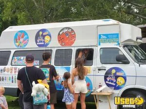 1998 Ram Van Ice Cream Truck Air Conditioning Virginia Gas Engine for Sale