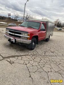 1998 Silverado 2500 Lunch Serving Truck Lunch Serving Food Truck Propane Tank Wisconsin Gas Engine for Sale