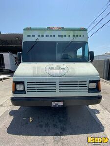1998 Step Van 18ft All-purpose Food Truck Diamond Plated Aluminum Flooring California Diesel Engine for Sale