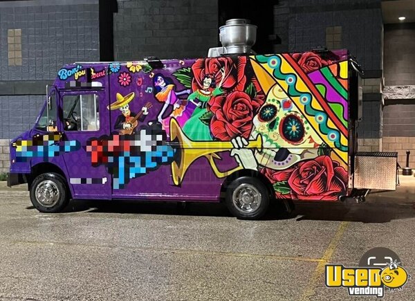 1998 Taco Food Truck Illinois Diesel Engine for Sale