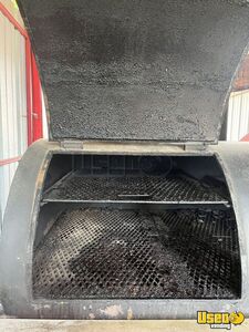 1998 Tandem Axle Trailer Open Bbq Smoker Trailer Propane Tank Texas for Sale