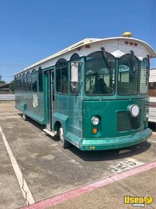 NEEDS TRANSMISSION- DIY PROJECT Trolley Bus Tram Streetcar with Gas OR NG Engine for Sale In Texas!!!