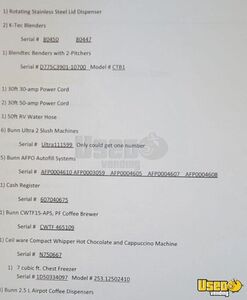 1998 Utility Frozen Beverage/slushie Concession Trailer Beverage - Coffee Trailer Cash Register California for Sale