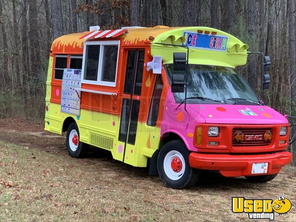 1999 3500 Ice Cream Truck Ice Cream Truck Georgia Gas Engine for Sale