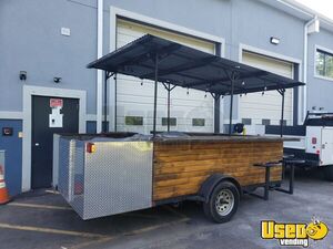 1999 6-seater Open Air Trailer For Mobile Bar/smoker Beverage - Coffee Trailer New Jersey for Sale