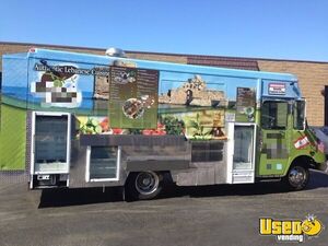 1999 Chevy All-purpose Food Truck Stainless Steel Wall Covers New York Diesel Engine for Sale