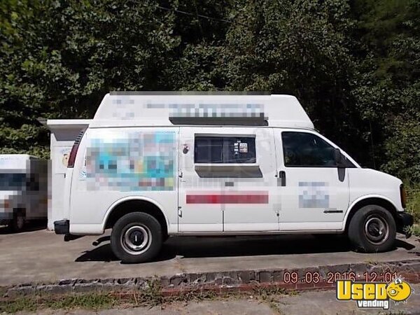 1999 Chevy Express 2500 Ice Cream Truck Interior Lighting Kentucky Gas Engine for Sale