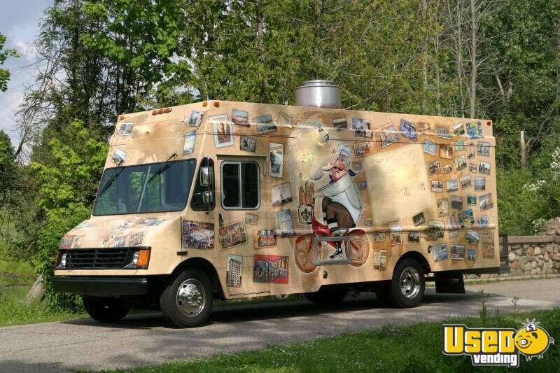 For Sale Used Chevy Food Truck in Michigan Mobile Kitchen