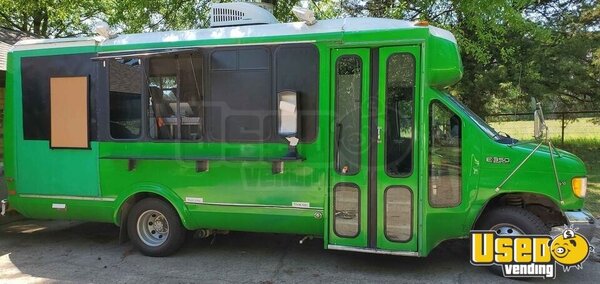 1999 E350 Econoline Van Kitchen Food Truck All-purpose Food Truck Texas Gas Engine for Sale