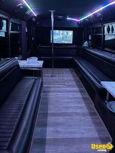 1999 E450 Cutvan Party Bus Interior Lighting Virginia Gas Engine for Sale
