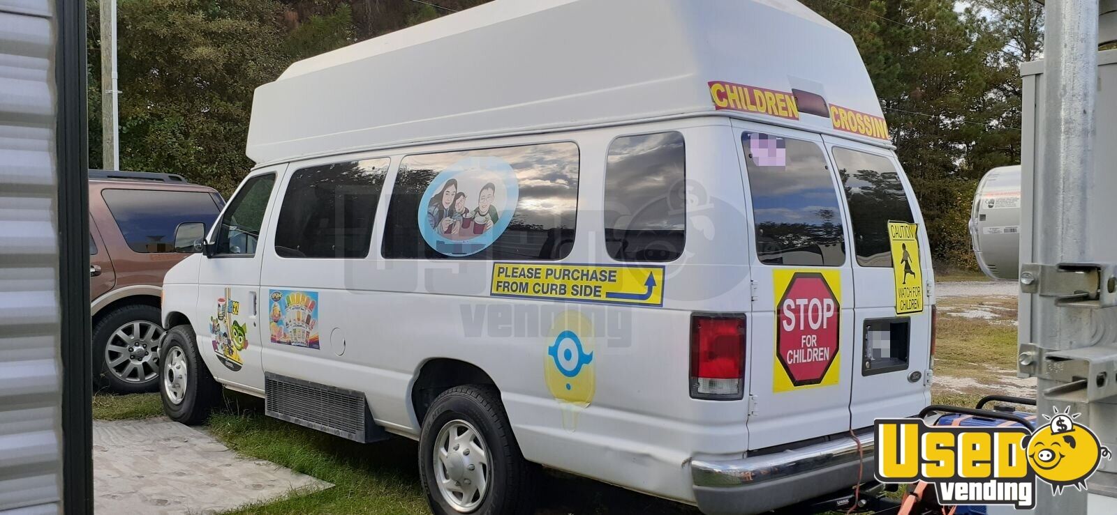 mobile ice cream van for sale
