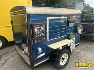 1999 Enclosed Trailer Concession Trailer Hot Dog Warmer Ohio for Sale
