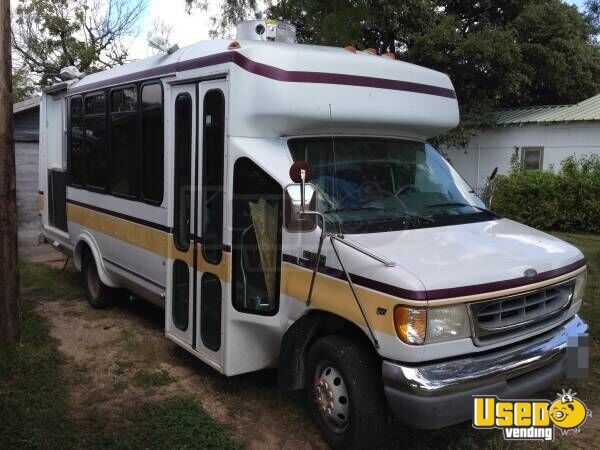 1999 F-350 Ford Shuttle Bu All-purpose Food Truck Texas for Sale