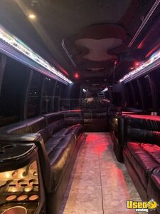 1999 F550 Party Bus Diamond Plated Aluminum Flooring Maryland Diesel Engine for Sale