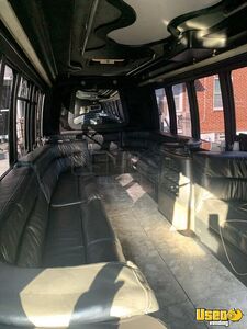 1999 F550 Party Bus Stainless Steel Wall Covers Maryland Diesel Engine for Sale