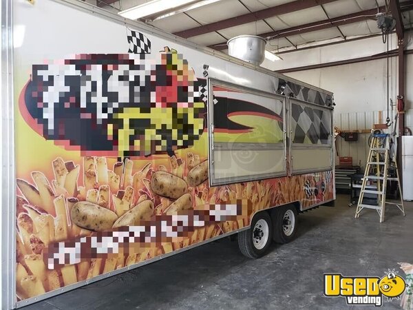 1999 Food Concession Trailer Kitchen Food Trailer Michigan for Sale