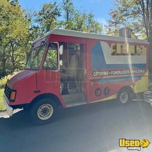 1999 Food Truck All-purpose Food Truck Diamond Plated Aluminum Flooring Pennsylvania Gas Engine for Sale